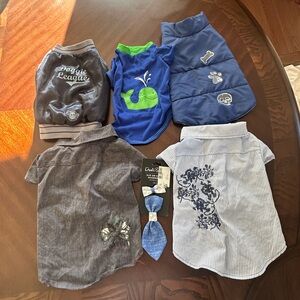 Stylish Kids Accessory Set - Blue and Gray